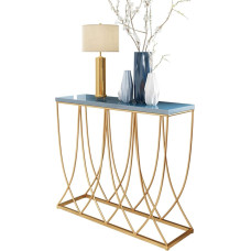 HADECOLL Konsolentisch Massivholz-Konsolentisch, Moderne Minimalistische Konsole, Hotel-Konsolentür-Trennwand-Konsolentisch, 31,4 X 13,7 X 31,4 Zoll