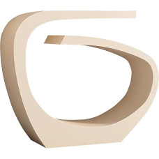 lyxamjrzyp Moderner Entryway Table, Schmaler Flur Konsolentisch, Metallrahmen Foyer Tisch für Wohnzimmer, Schlafzimmer oder Hotel, Sofa Tisch(White,51.1in/130cm)