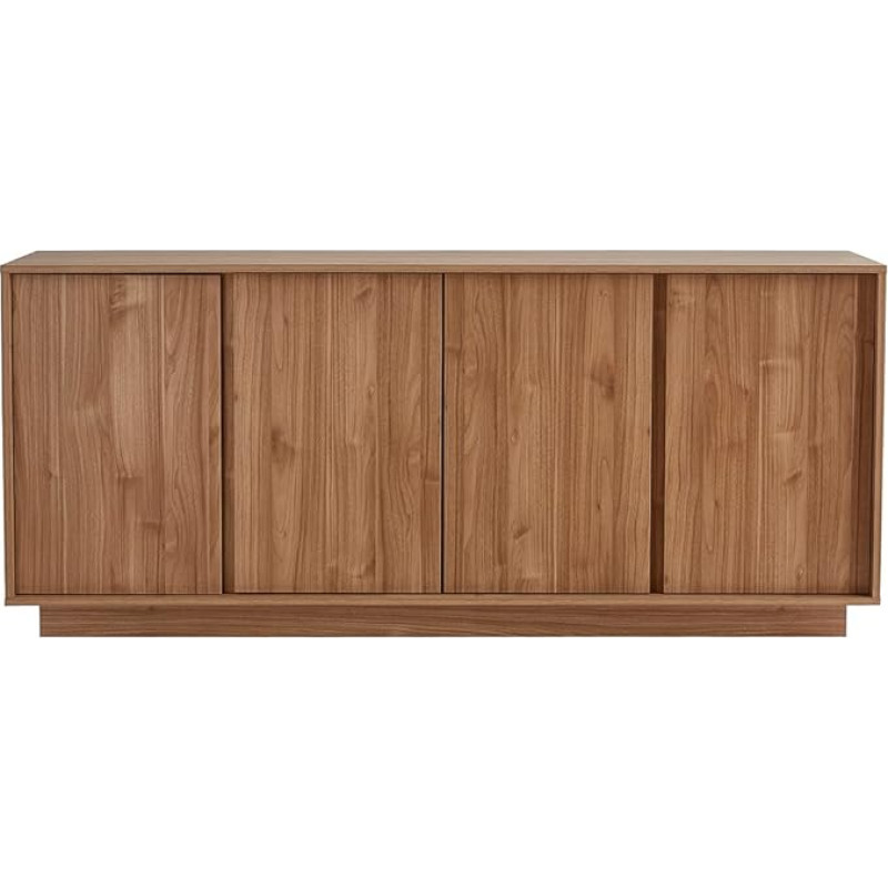 Como Scandinavian Sideboard with 4 Doors in Oak Effect Width 180 cm