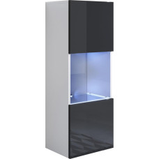 muebles bonitos Luke Model V3 Hanging Cupboard 40 x 126 cm White / Black