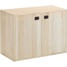 VDC DM2HOR99 ASTIGARRAGA DM2HOR99 Dinamic Series 2 Doors Module Horizontal Floor 33 cm Solid Pine Wood 36.200000000000003 x 33 x 70.8 cm