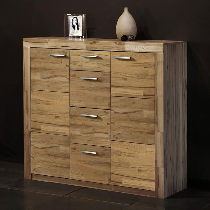 7148-5 Highboard in Beech Heartwood Part Solid Oiled
