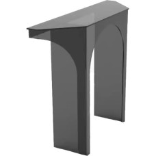 loeusjfnr Foyer-Sofatisch Schmal Kreativer Foyer-Einstiegs-Konsolentisch Aus Acryl, Wohnzimmer-Korridor-Regal, Dekorativer Konsolentisch Langer Sofatisch mit Regalen