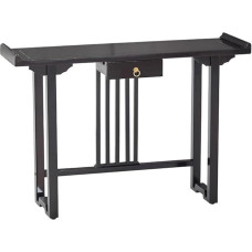 loeusjfnr Foyer-Sofatisch Schmal Eingangswand-Eingangstisch Aus Massivem Holz Im Chinesischen Stil, Einfacher Moderner Langer Tisch-Eingangsschrank Langer Sofatisch mit Regalen