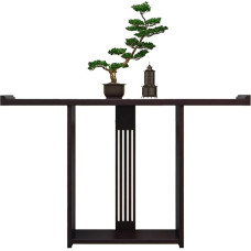 Console Table, Standing Shelf, Console Table, Narrow Side Table, Sofa Back Shelf Table, Narrow Console Table, Narrow Console Table, High Sofa Table Made of Solid Wood, Modern Furniture, Living Room