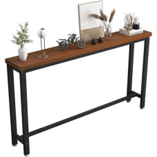 Console Table, Side Table, Console Table with Storage Space, Sofa Back Shelf, Table Console, Sofa Table, Console Table, Modern Narrow Console Table, Entrance Table with Shelves, Adjustable