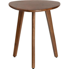 MH London Wandsworth Wooden Side Table Exclusively Designed Handmade Small Tables - Modern Triangle Small Table for Living Room, Bedroom, Bedside Table and Office