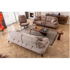 Generisch Tara Sofa Set Sofas & Couches Living Room 3-3-1 Living Room Sofa Function Sofa Set