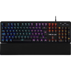 THE G-LAB Keyz Carbon-E RGB Mechanical Gaming Keyboard (Blue Switch) (Black)