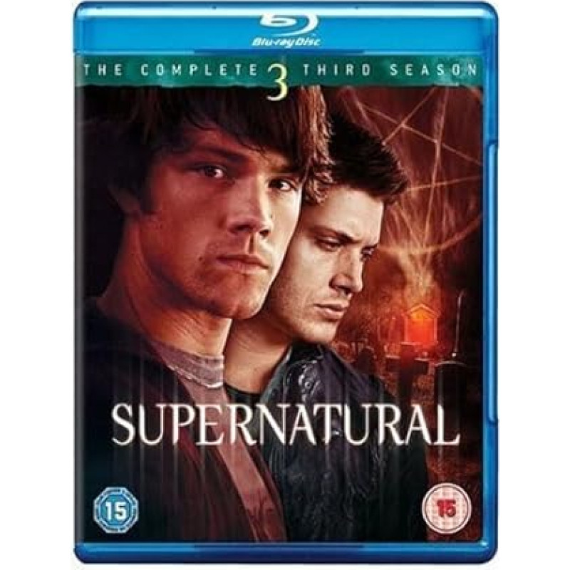 Supernatural - täielik kolmas hooaeg [Blu-ray] [2008] [Region Free]