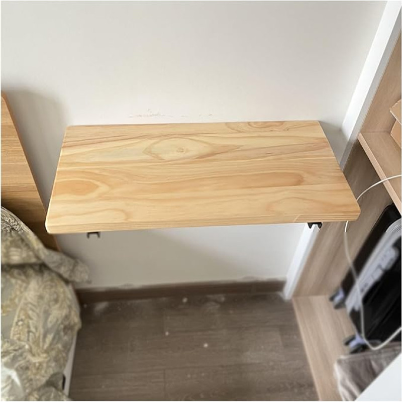 Faltbarer Wandtisch aus Holz, platzsparende Werkbank für Garage, Zuhause, Büro, Waschküche, Bar, Küche, Esszimmer, 100 x 40 cm, langlebiges und stilvolles Design