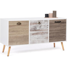 IDMarket - Scandinavian Sideboard, 113 cm, Bahia 3 Doors