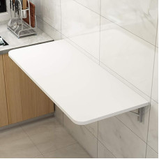 ZDFTGKM Folding Wall Dining Table Family Folding Table Solid Wood Dining Table for Kitchen Office Computer Desk Suitable for Home Kitchen and Office