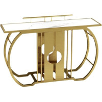 loeusjfnr Foyer-Sofatisch Schmal Marmor-Konsolentisch Im Chinesischen Stil, Wohnzimmer-Wanddekoration, Endansicht-Tisch, Langer Tisch Langer Sofatisch mit Regalen