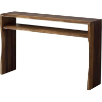 loeusjfnr Foyer-Sofatisch Schmal Nordischer Eingangswand-Eingangstisch, Hotellobby, Massivholz-Eingangstisch, Bed & Breakfast-Beistelltisch Langer Sofatisch mit Regalen