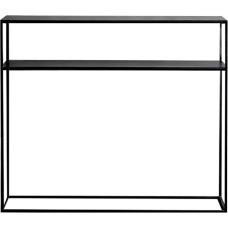 Console Table, Console Table, Dressing Table for the Sofa in the Entrance Area, Narrow Side Table with 2 Shelves, Narrow Sofa Table, Console Table for Small Spaces, Bedrooms and Wheres