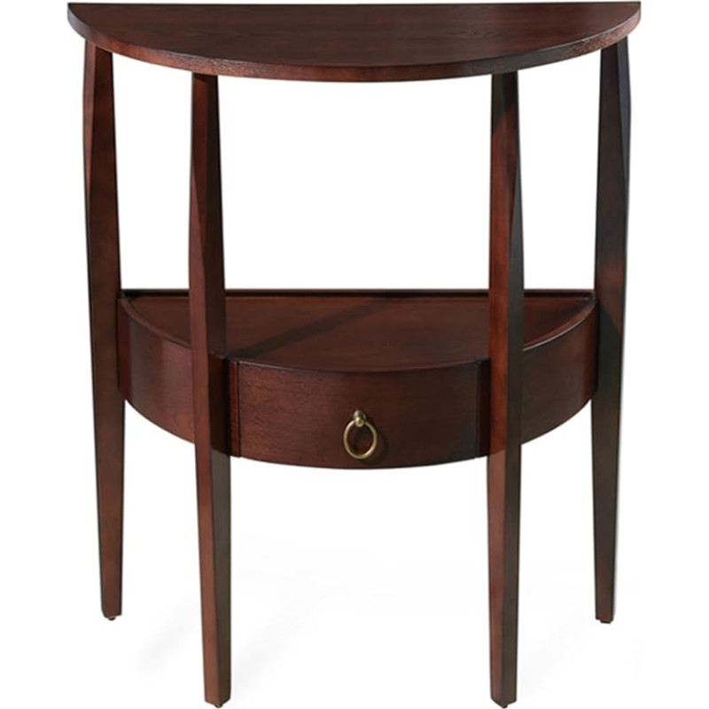 Modern Console Table Sofa Table Console Table Living Room Narrow Long Sofa Table Behind Couch Half Round Wooden Console Table Narrow Hallway Table High Table with Shelf Accent