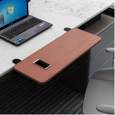 Verstellbare Tastaturablage unter dem Schreibtisch, zum Anklemmen auf dem Schreibtisch, faltbare Tastaturablage, ergonomisches Bürozubehör für verbesserte Arbeitsplatzorganisation