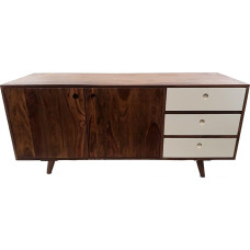 Freudenhaus Sideboard Retro Oslo Chest of Drawers Sheesham Solid Wood