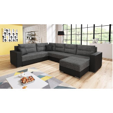 Generisch Captain 3 U ek14/berli02 Sofa Set with Sleep Function Living Landscape