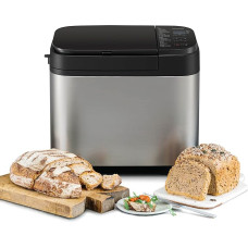 Panasonic SD-YR2550 Täisautomaatne leivaküpsetaja, horisontaalne disain, rosinapähkli jaotur ja pärmi dosaator, 31 automaatset programmi, kaks temperatuuriandurit, 13-tunnine ajaline viivitus, hõbedane värvus