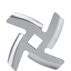 Garosa Chef Meat Grinder Blade Replacement Part - Stainless Steel Kitchen Food Breaker Cutter Knife Replacement for Electric or Manual (S)