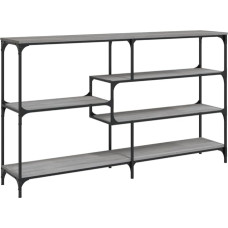 Coavain Console Table for Living Room, Side Table, Adjustable Legs, Stylish Hallway Table, Entrance Table, Providing Sufficient Storage Space, Decorate Room, Grey, Sonoma, 160 x 32 x 95 cm