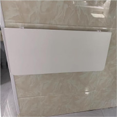 Faltbarer Wandtisch, platzsparende Werkbank für kleine Räume, Küche, Wäsche, Zuhause, Büro, Weiß (120 x 30 cm) – Vielseitiger Klapptisch, einfache Installation, kompaktes Design