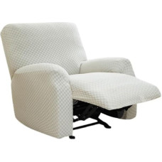 ZYHBBGXFC-XM Liege-Schonbezug, 4/6/8-teiliges Set, Stretch-Sofabezug, weicher, Dicker, waschbarer Möbelschutz for Wohnzimmer(Beige,3 Seats)