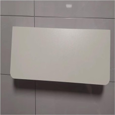 Klappbarer Wandtisch, platzsparender Schreibtisch zur Wandmontage für Home Office, Wäsche, Küche, Esszimmer, Weiß (120 x 24 cm) – funktionale Regallösung