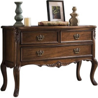 SLEEVE Eintragstabelle 120cm/47Zoll Massivholz-Eingangsschrank mit Retro-Flur-Wohnzimmer Dekokonsole, für Diele, Büro, Schlafzimmer etc