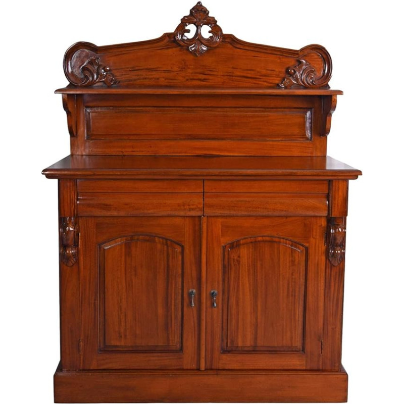 Palazzo Mar222 Mahogany Sideboard Kitchen Buffet Solid Wood 160 cm Antique Buffet