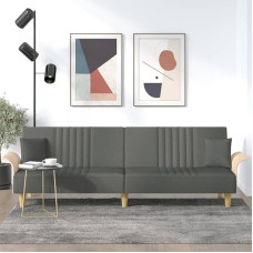 CIADAZ Sofa Bed with Armrests Dark Grey Fabric Sofas & Couches, Couch, Sofa Living Room, Sofa for Teenager's Room, Relaxing Sofa, Sofa for Bedroom, Upholstered Sofa, 351888