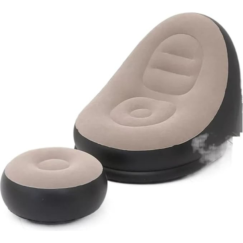 ZXXDSMYF Lazy BeanBag Sofa Cover Chair No Filler Seat Bean Bag Couch Living Room Inflatable Bed