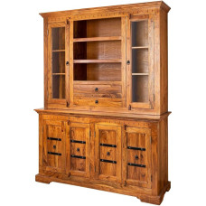 MASSIVMOEBEL24.DE Oxford Buffet #0530 Acacia Honey Solid H/B/T - 200x150x50