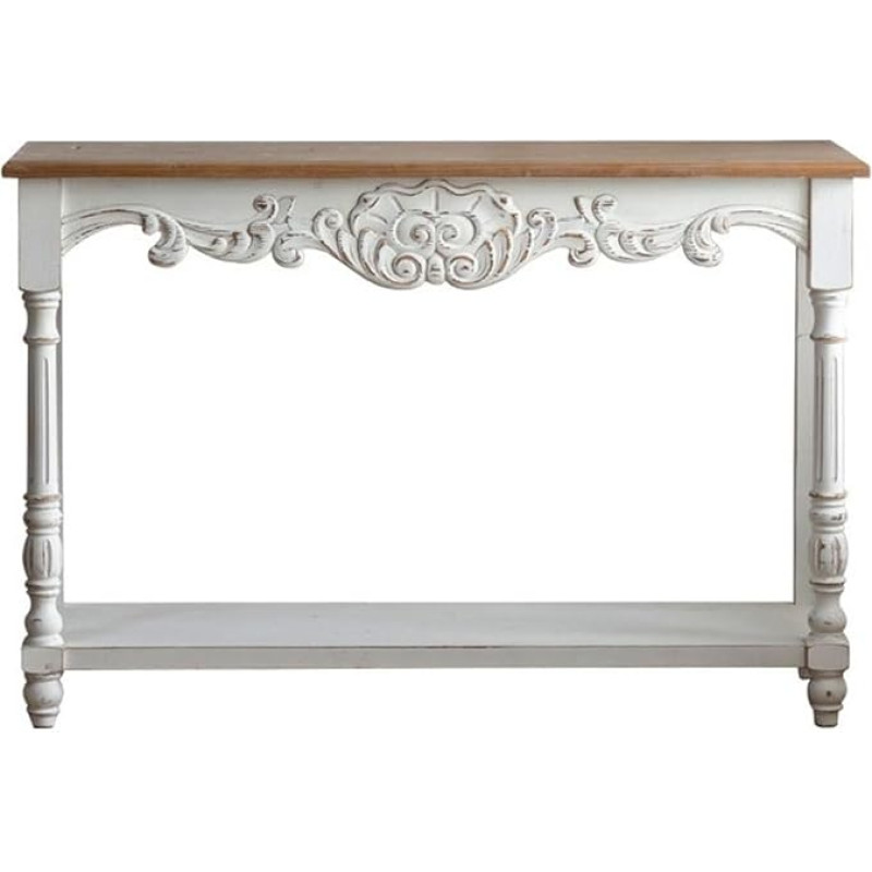 loeusjfnr Foyer Sofa Table Slim Simple Storage Shelf for Entrance Hall, Living Room, End View, Patio, Hotel, B&B, Retro Entrance Table, Long Sofa Table with Shelves