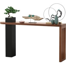 Industrial Sofa Console Table Entryway Modern Entrance Table Wooden Entrance Table Entrance Table Entrance Table TV Console Behind Coffee Table Easy Assembly (Color :