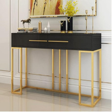 Console Table, Standing Shelf, Console Table, Narrow Side Table, Sofa Back Shelf, Table, Console Table, Narrow Sofa Table, Console Table, Console Tables for Entrance Area, Golden Me