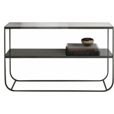 Narrow Console Table Console Table for Entrance Sofa Entrance Area 60 cm Long Console Table Sofa Tables for Behind the Couch, Narrow Entrance Table with 2-Tier Shelves, Narrow