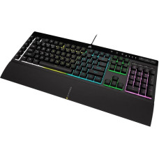 Corsair Teclado USB K55 RGB Pro Gaming Reposamuñeca Extra