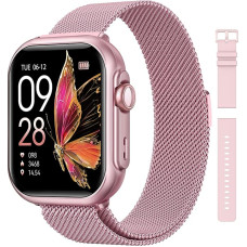 RUXINGX Naiste nutikell 1000 mAh akuga, 100 päeva Ultra Long Standby, 1,83-tolline Fitness Tracker südame löögisagedus / SPO2 / uni, 120 + spordimoodused IP68 Fitness Watch koos telefoni funktsiooniga sammuloenduriga