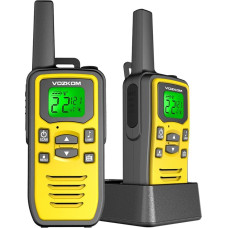 Professionaalne Walkie Talkie täiskasvanutele, laetav pikamaa raadio, litsentsivaba 36 kanaliga VOX, kahesuunaline raadio FM-raadio, ellujäämiskomplekt telkimiseks, matkamiseks.