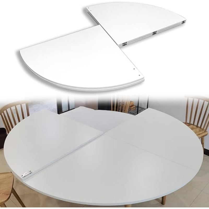 Zusammenklappbarer Tisch ohne Beine für Partys und Veranstaltungen, große Tischplatte für Wohnzimmer & Bankett, platzsparendes und vielseitiges Design