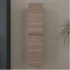 Wall Cabinet with 2 Doors Natural Wood 170x30 cm