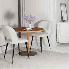 DHHOZAMZ Set of 2 Dining Room Chairs, Modern and Stylish, Comfortable Upholstered Chair, Dining Room or Dining Table Chair, Kitchen Chair, Upholstered Chair, Living Room Chair, Metal Legs,