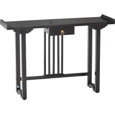 HARELA Slim Console Table, Long Narrow Wooden Sofa Table Behind the Couch, Rectangular Sofa Table Behind the Couch, Farm Table for Entrance, Hallway, Living Room (80 cm / 31.5 inches)