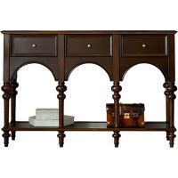 Eintragstabelle 140cm Massivholz Minimalistischer Eingangsschrank, Haushalts-Wandmontierte Vintage Aufbewahrungsmöbel für Wohnzimmer, Schlafzimmer, Küche, Diele etc