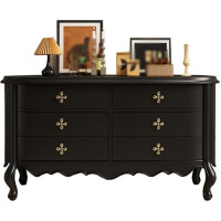 SLEEVE Eintragstabelle 140cm Massivholz-Eingangs-Kommode, Haushalts-Dekorationsauftisch mit Schubladen, für Wohnzimmer, Küche, Schlafzimmer(A)