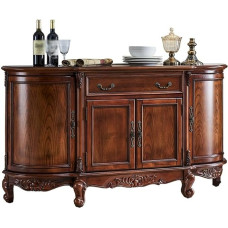 Eintragstabelle 160cm/63Zoll Massivholz-Eingangsschrank für Zuhause mit Küchen-Esstisch-Lagerung, für Wohnzimmer, Büro, Diele etc