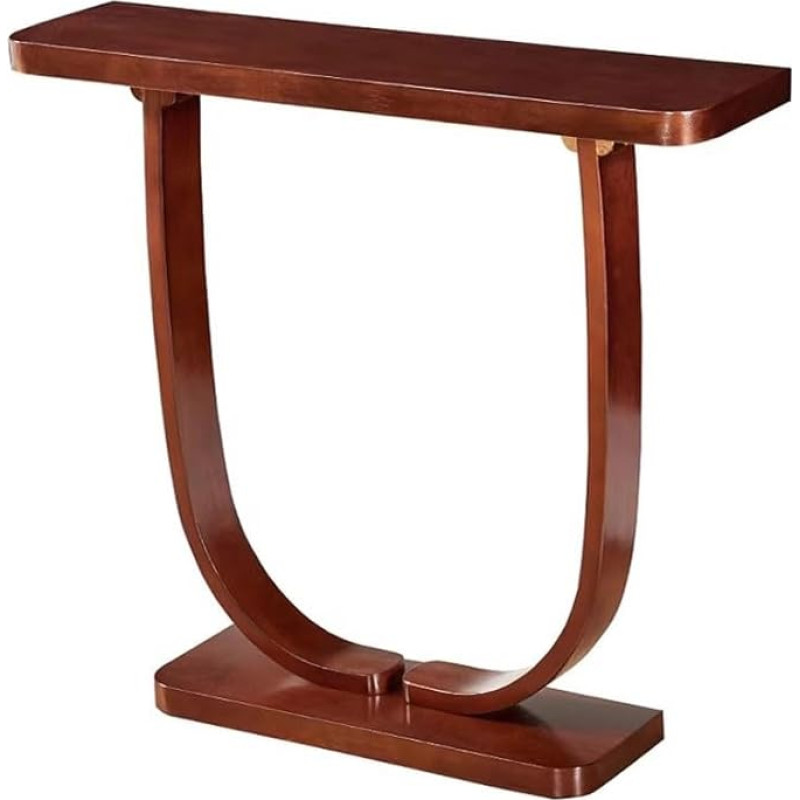 SLEEVE Eintragstabelle Einfacher Konsolentisch Aus Massivholz An Der Wand, Langer Tisch Im Flur, Wohnzimmer-Konsolentisch for